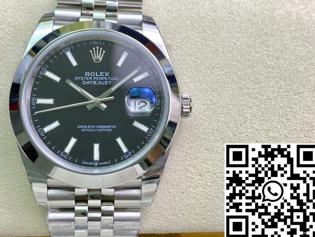 Rolex Stainless Datejust EW M126300-0012 Factory Steel 0522